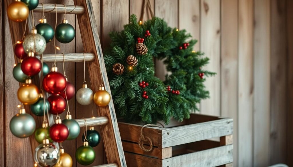 vintage Christmas decor