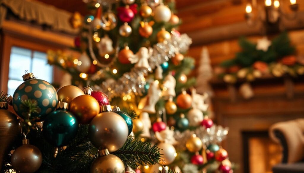 vintage Christmas ornaments