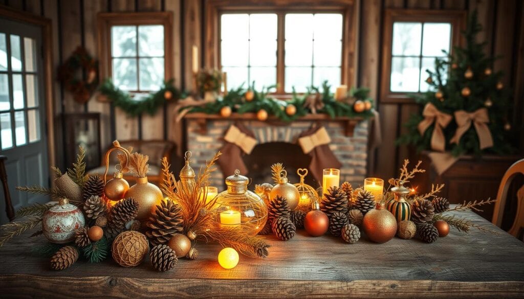 vintage farmhouse Christmas decorating ideas