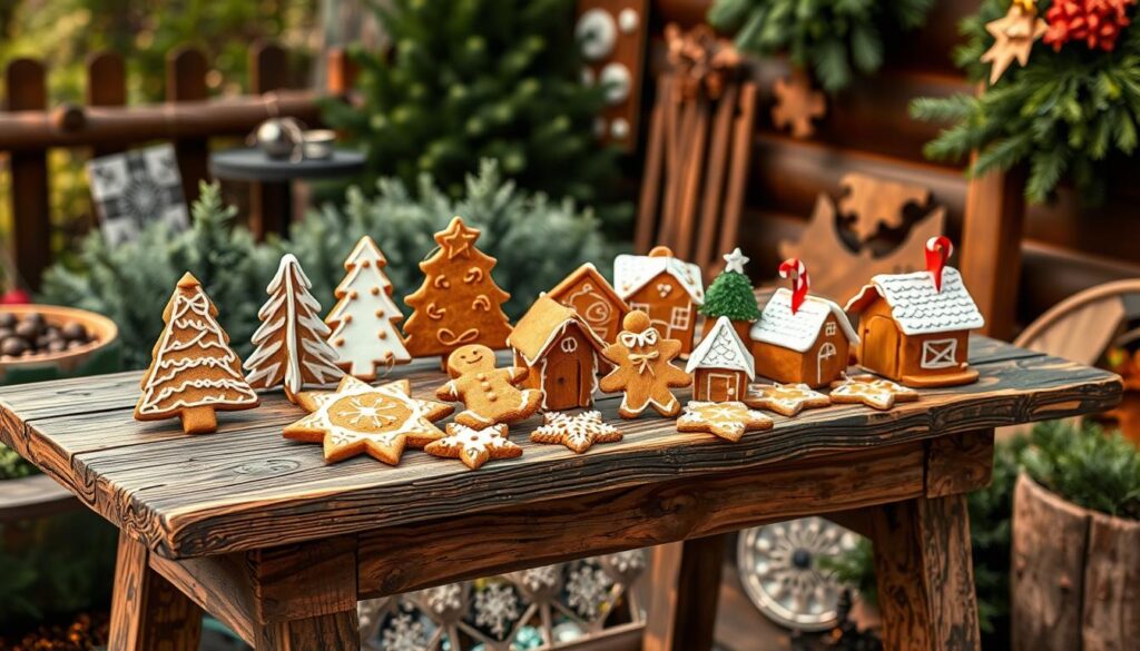 weatherproof gingerbread decorations