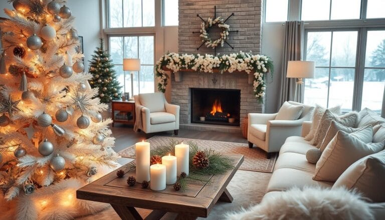 white christmas decor ideas
