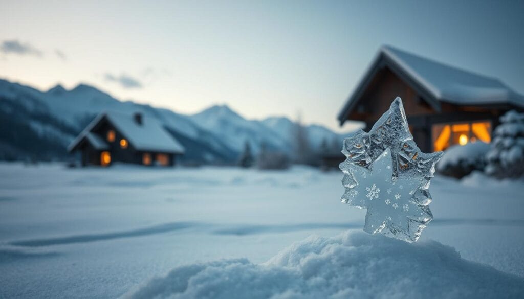 winter-inspired artwork