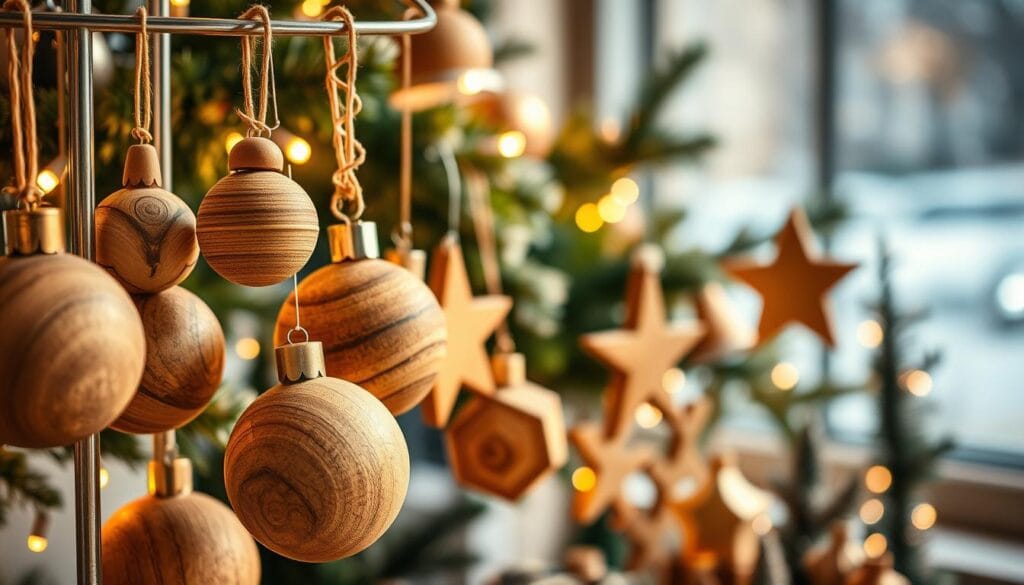 wooden christmas ornaments