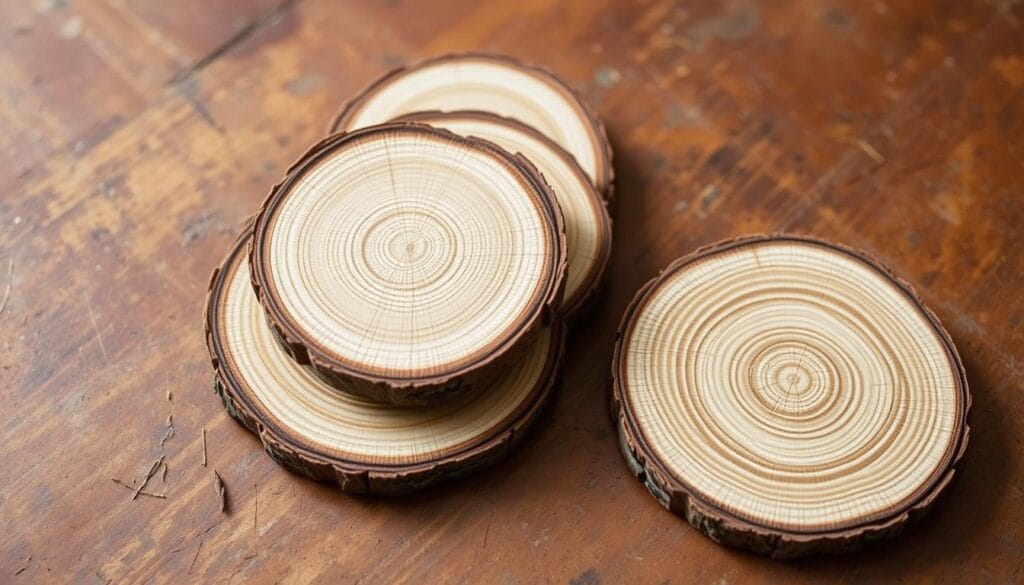 wooden coasters