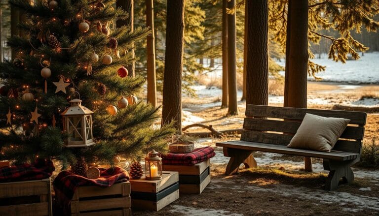 woodland christmas decor ideas