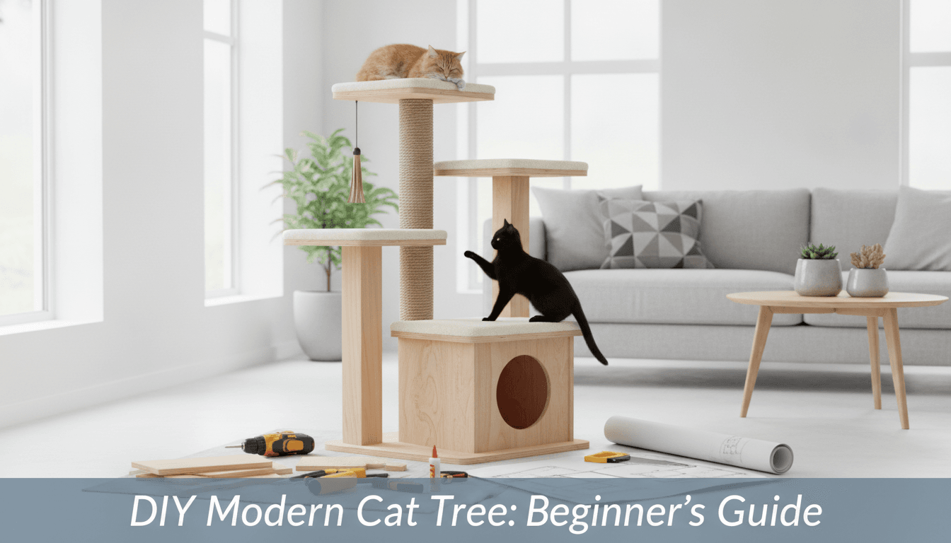 Modern DIY Wooden Cat Tree: The Ultimate Beginner Guide to Stylish Pet Furniture 1 c5235b1f 67a9 41ca b616 ebfd1adf1ee9