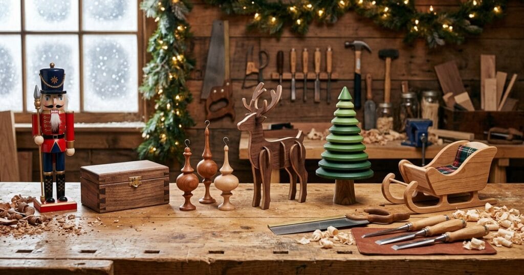 10 Impressive Intermediate Christmas Woodworking Projects (Level Up From Beginner) 21 Christmas Woodworking Projects