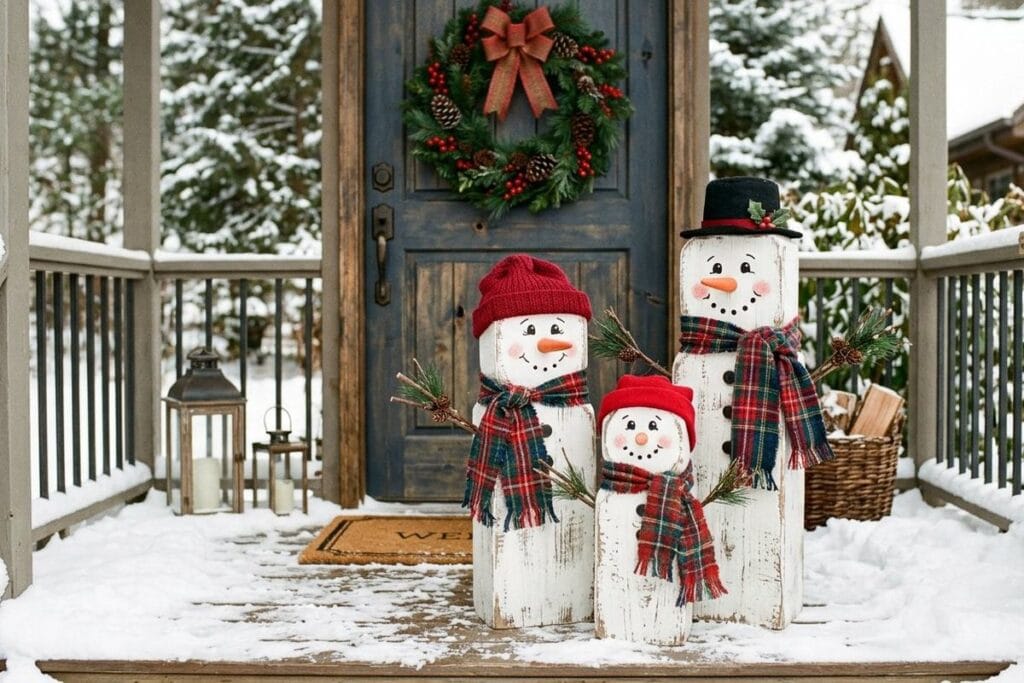15 DIY Christmas Wood Decor Ideas for a Rustic Holiday Home 4 image