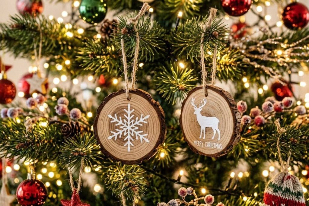 15 DIY Christmas Wood Decor Ideas for a Rustic Holiday Home 3 image