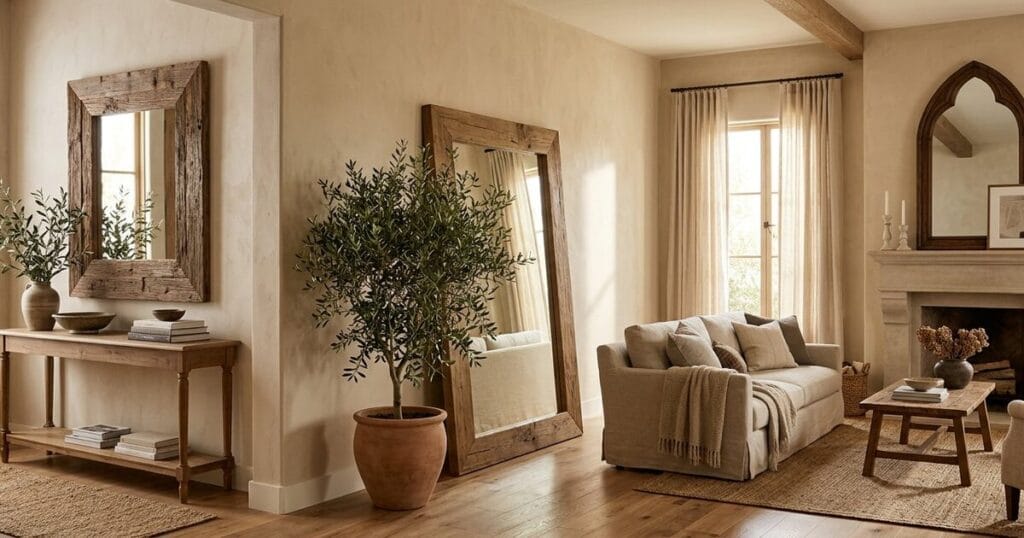 DIY Wooden Mirror Frame Ideas