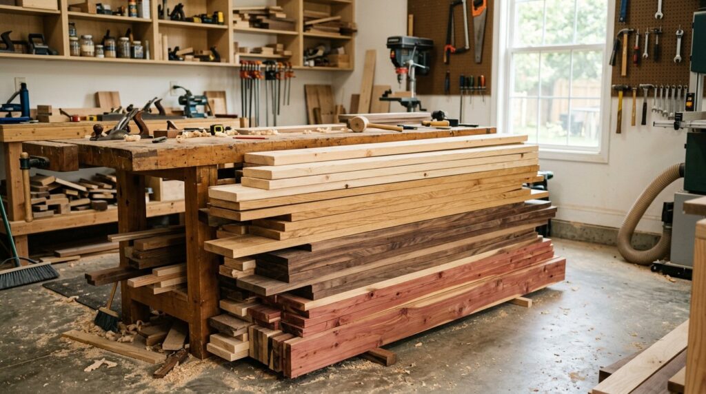 Types of Wood for Woodworking: Softwood vs Hardwood, Prices & How to Choose (2026) 2 hd wood guide 01 hero